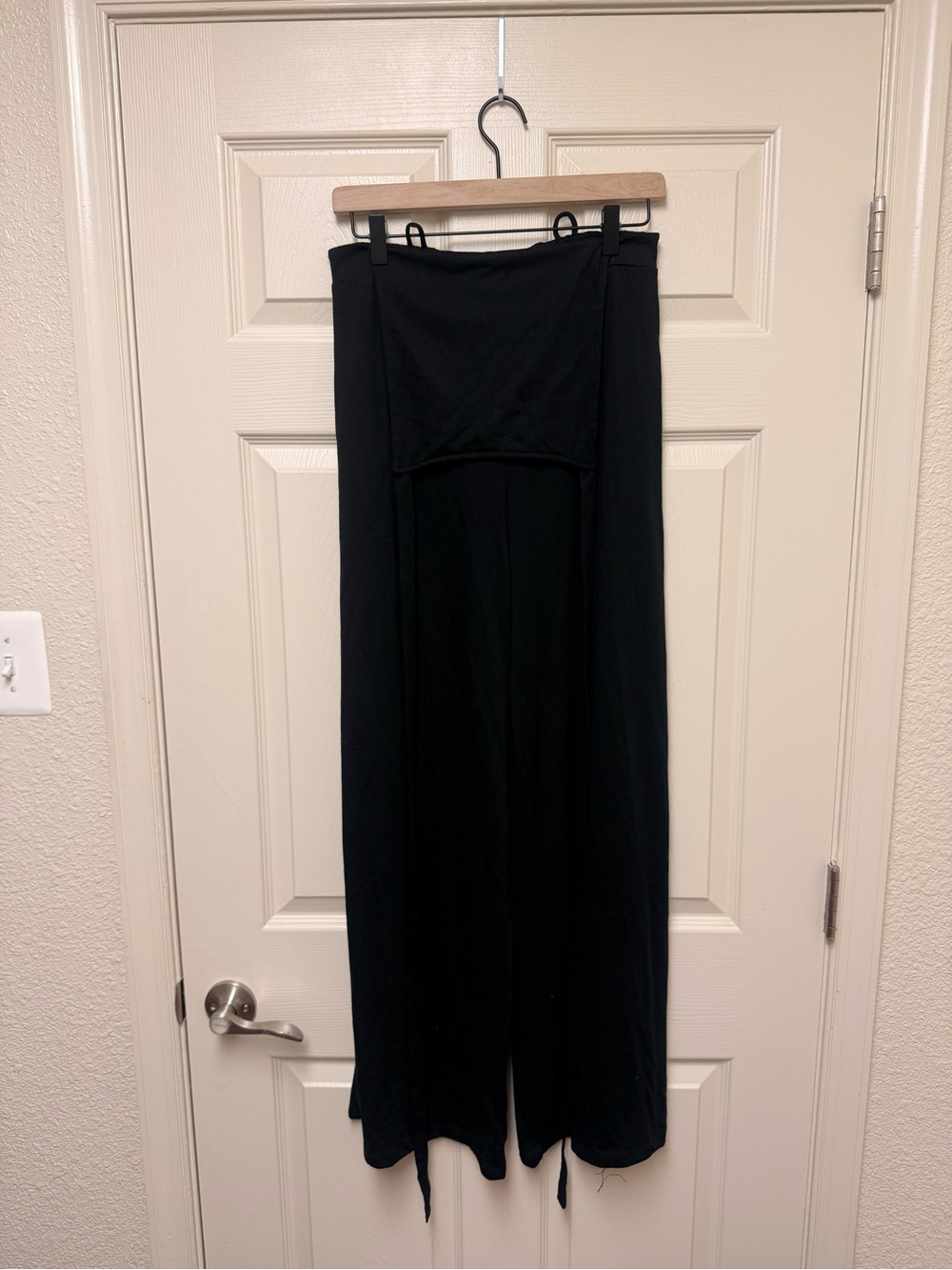 Chloe Black Wide-Leg Jumpsuit Pants
